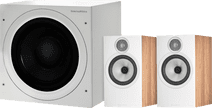 Bowers & Wilkins 606 S3 Brun (par deux) + ASW610 Blanc Enceinte hifi