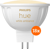 Philips Hue spot White Ambiance MR16 18-pack Smart lamp