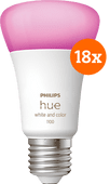 Philips Hue White and Color E27 1100lm 18-pack E27 White and Color