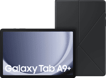 Samsung Galaxy Tab A9 Plus 11 inches 64GB WiFi Blue + Book Case Black Samsung tablet for basic use