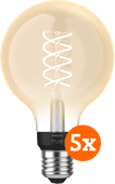 Philips Hue Filament Light White Globe E27 5-pack Smart light