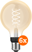 Philips Hue Filament Light White Globe E27 6-pack Philips Hue E27 White