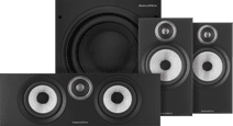 Bowers & Wilkins HTM6 S3 + 606 S3 (per paar) + ASW610 Zwart Hifi speaker