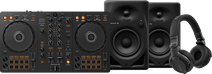 Pioneer DJ DDJ-FLX4 + Pioneer DJ HDJ-CUE1 + Pioneer DJ DM-40 DJ controller