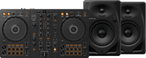 Pioneer DJ DDJ-FLX4 + Pioneer DJ DM-50D Black DJ controller