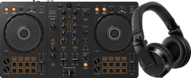 Pioneer DJ DDJ-FLX4 + Pioneer DJ HDJ-X7 Zwart DJ controller