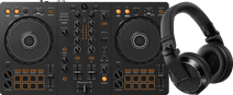 Pioneer DJ DDJ-FLX4 + Pioneer DJ HDJ-X7 Zwart Pioneer DJ controller