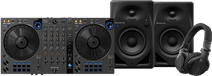 Pioneer DJ DDJ-FLX6 + Pioneer DJ HDJ-CUE1 + Pioneer DJ DM-40D-BT Noir Pioneer DJ DDJ-FLX6