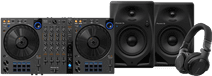 Pioneer DJ DDJ-FLX6 + Pioneer DJ HDJ-CUE1 + Pioneer DJ DM-50D-BT Noir Pioneer DJ DDJ-FLX6