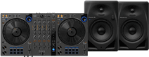 Pioneer DJ DDJ-FLX6-GT + Pioneer DJ DM-50D-BT Noir Pioneer DJ DDJ-FLX6