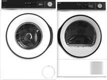 Sharp ES-NFB814BWNA-CB + Sharp KD-NHA8S6GW21-CB 8kg washing machine and dryer set