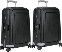 Samsonite S'Cure Spinner 55cm Duo Pack Black Samsonite spinners
