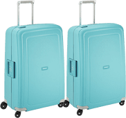 Samsonite S'Cure Spinner 75cm Duo Pack Aqua Blue Samsonite spinners