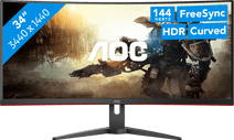 AOC CU34G2XE/BK Gaming monitor met hoge resolutie