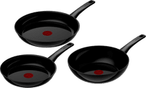 Tefal Renew On Ceramic Frying Pan Set 24cm + 28cm + Wok 28cm Tefal pans with ceramic non-stick coating