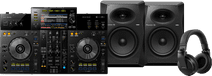 Pioneer DJ XDJ-RR + Pioneer DJ HDJ-X5 Black + Pioneer VM80 (per pair) DJ controller