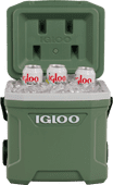 Igloo ECOCOOL Latitude 16 Roller Cooler with EcoCheques