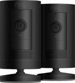 Stick Up Cam Battery - 2-pack - Black Ring IP camera for indoors