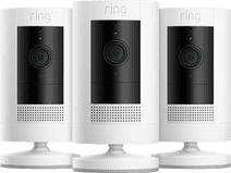 Ring Stick Up Cam Battery - White 3-pack Cloud camera