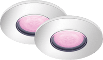 Philips Hue Xamento badkamerinbouwspot chroom White and Color 2-pack Philips Hue Xamento