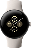 Google Pixel Watch 2 Zilver/Crème Tweedekans smartwatch