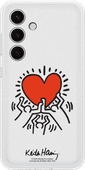 Samsung Galaxy S24 Keith Haring Suit Back Cover Transparent Coque Samsung S24