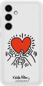 Samsung Galaxy S24 Plus Keith Haring Suit Back Cover Transparant Samsung S24 Plus hoesje