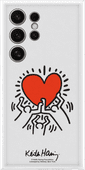 Samsung Galaxy S24 Ultra Keith Haring Suit Back Cover Transparant Telefoonhoesje promotie