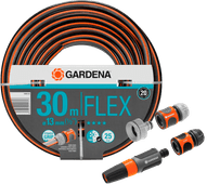 GARDENA Comfort FLEX 1/2 30m + GARDENA Starter Set 