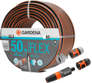 GARDENA Gardena Comfort FLEX 1/2 50m + Adapters 