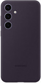 Samsung Galaxy S24 Plus Silicone Back Cover Violet Foncé Coque officielle Samsung