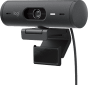 Logitech Brio 500 Full HD Webcam Gray Home office webcam