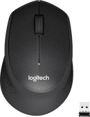 Logitech M330 Silent Plus Wireless Mouse Black 