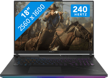 ASUS ROG Strix SCAR 18 G834JYR-R6019W AZERTY Ordinateur portable avec mémoire RAM 32 Go