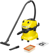 Kärcher WD 4 V-20/5/22 Construction vacuum for medium-sized jobs