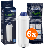 De'Longhi Waterfilter 6 stuks Waterfilter voor koffiezetapparaat