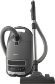 Miele Complete C3 Parquet PowerLine 125 Gala Edition Gris Graphite Aspirateur de qualité de fabrication milieu de gamme