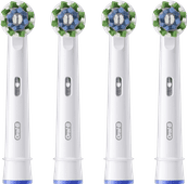 Oral-B Pro Cross Action Blanc (4 pièces) Brossette contre gencives irritées