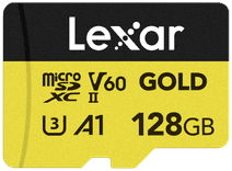 Lexar Professional microSDXC GOLD 128GB 100MB/s Micro SD card