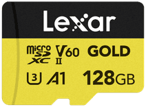 Lexar Professional GOLD 128GB microSDXC 280mb/s MicroSD kaart voor smartphone