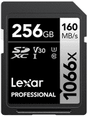 Lexar Professional 1066x SILVER 256 GB SDXC 160 Mo/s Carte 256 Go