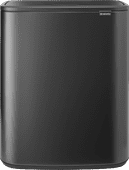 Brabantia Bo Touch Bin 60L Confident Gray Brabantia trash can