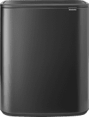 Brabantia Bo Touch Bin 2x 30L Confident Gray Brabantia trash can