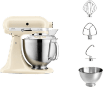 KitchenAid 5KSM185PSEAC Crème Kenwood Cooking Chef
