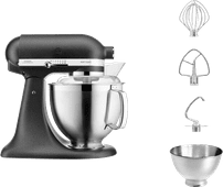 KitchenAid 5KSM185PSEBK Truffe Noire Cadeau : cuisine & pâtisserie