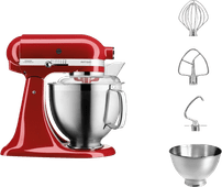 KitchenAid 5KSM185PSEER Rouge Empire Cadeau : pendaison de crémaillère