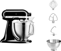 KitchenAid 5KSM185PSEOB Onyx Black Kenwood Cooking Chef