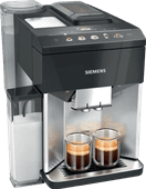 Siemens EQ500 Integral TQ517R03 Fully automatic coffee machine with a wide variety of coffee specialties