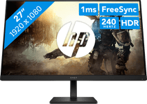 HP OMEN 27s Gaming monitor met een hoge verversingssnelheid