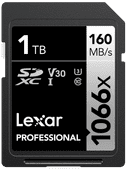 Lexar Professional 1066x SILVER 1 To SDXC 160 Mo/s Carte SDXC